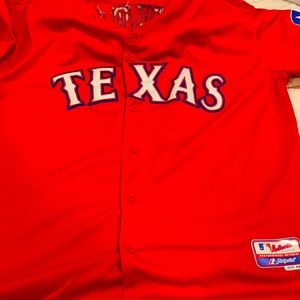 Shin Soo Choo off brand Rangers Jersey
